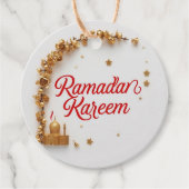 Ramadan Kareem theme gift Sticker for celebration  Bedankjes Labels (Voorkant)