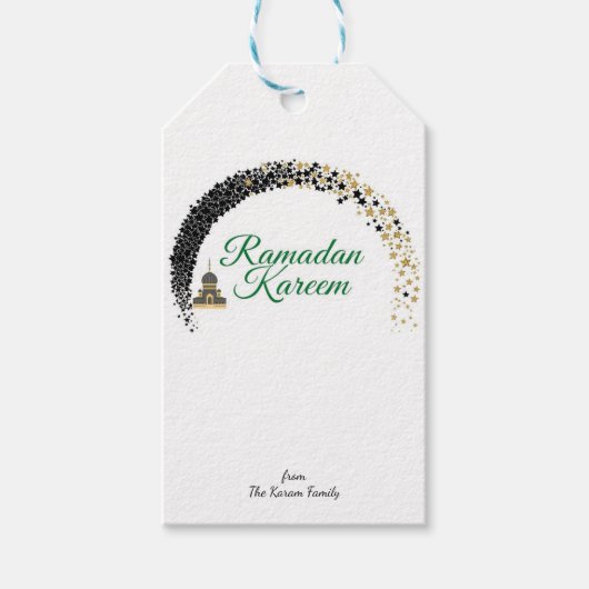 Ramadan Kareem theme gift Sticker for celebration Cadeaulabel (Voorkant)