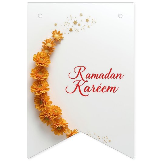 Ramadan Kareem theme gift Vlaggetjes (Eerste vlag)
