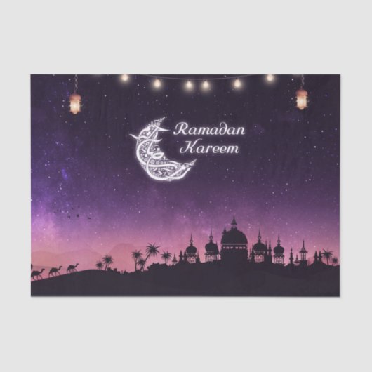 Ramadan Kareem Tissuepapier (Voorkant)