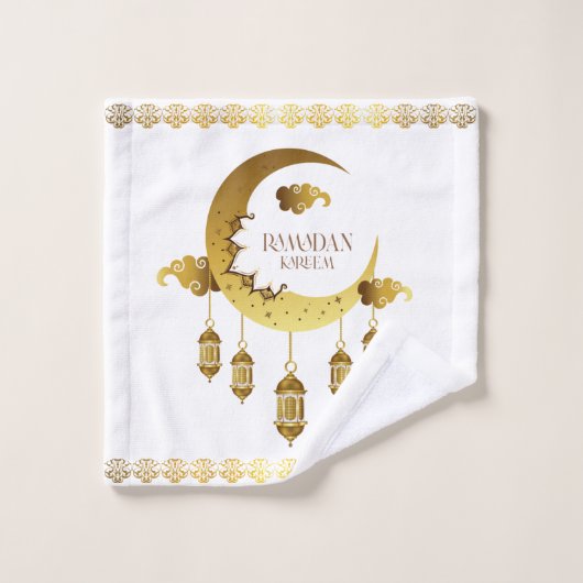 Ramadan kareem Towel set Bad Handdoek (Wasdoekje)