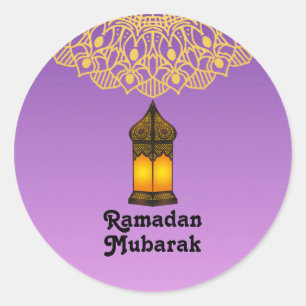 Ramadan Kareem Vakantie Ronde Sticker