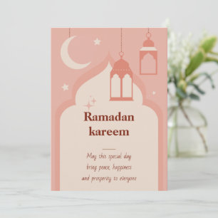 Ramadan Kareem Vakantiekaart Feestdagenkaart