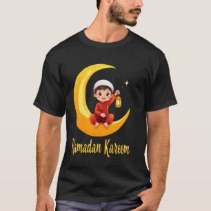 Ramadan Kareem voor jongens Moslimkinderen Ramadan T-shirt