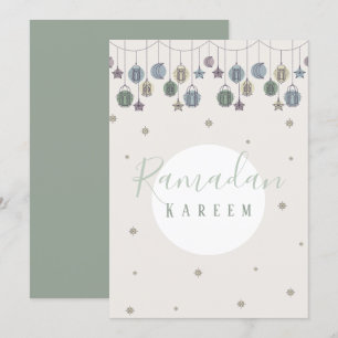 Ramadan Kareem Wenskaart, cadeaukaart Kaart