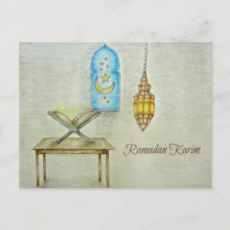 ramadan karim briefkaart