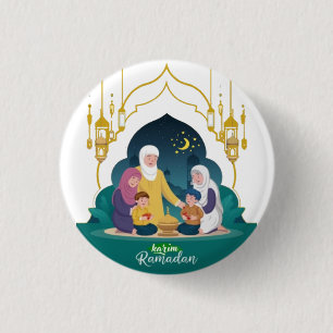 Ramadan Karim Ronde Button 3,2 Cm