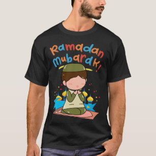 Ramadan Kinder Ramadan Kareem Mubarak Salat Moskee T-shirt