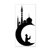 ramadan kunststempel 	rubberstempel (Afrduk)