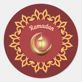 Ramadan Lantern & Crescent Premium Sticker – Islam