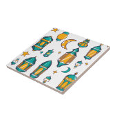 Ramadan lantern Islamic Tegeltje (Zijkant)