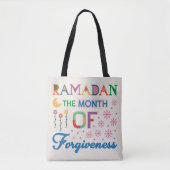 Ramadan maand van vergeving draagtas (Voorkant)