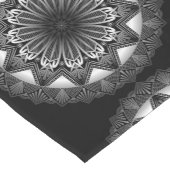 Ramadan Mandala Black Table Runner Korte Tafelloper (Hoek)