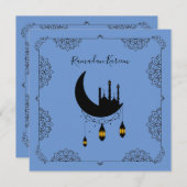 Ramadan Mosque Moon Lantern (Voorkant / Achterkant)