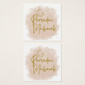 Ramadan moubarak (Devant & derrière)