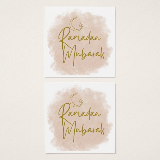 Ramadan moubarak (Devant & derrière)