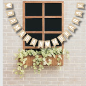 Ramadan Moubarak Bannière Mantel Foyer Décor