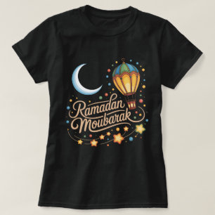 Ramadan Moubarak Kinder T-shirt met luchtballon