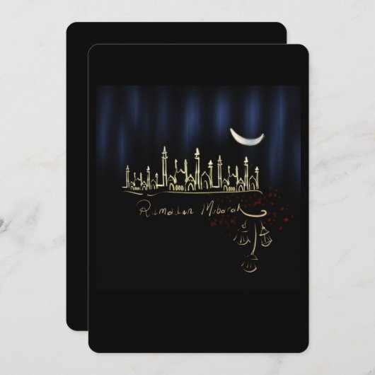 Ramadan Mubarak (Voorkant / Achterkant)