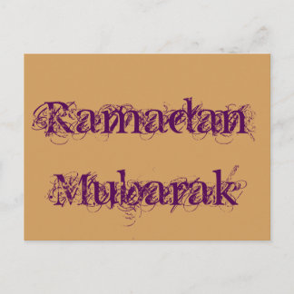 Ramadan Mubarak Briefkaart