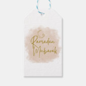 ramadan mubarak cadeaulabel (Voorkant)
