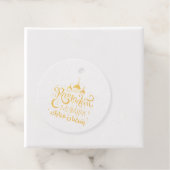 Ramadan Mubarak Folie Favor Tag (Met doos)