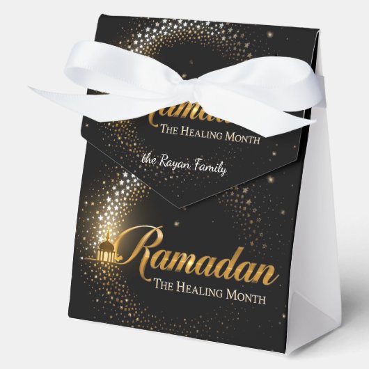 Ramadan MubaraK Holiday personalized Bedankdoosjes (Voorkant)