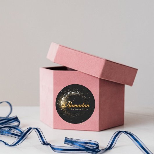 Ramadan MubaraK Holiday  Ronde Sticker