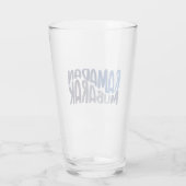 Ramadan Mubarak Islamic quote Glas (Achterkant)