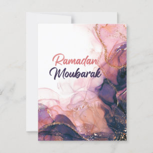 Ramadan mubarak islamitische cadeaukaart briefkaart