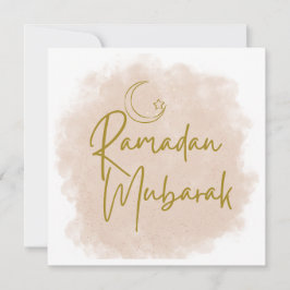 ramadan mubarak kaart