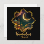 RAMADAN MUBARAK KAREEM 2024 AANKONDIGING (Voorkant / Achterkant)