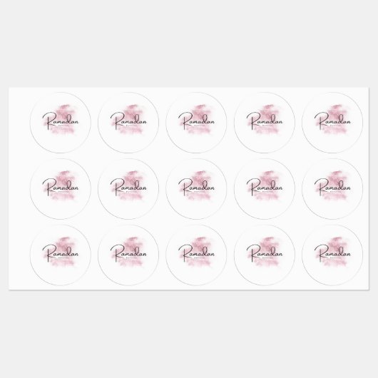 Ramadan Mubarak karem Labels (Vel)