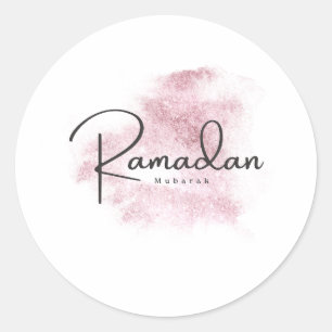 Ramadan Mubarak karem Ronde Sticker