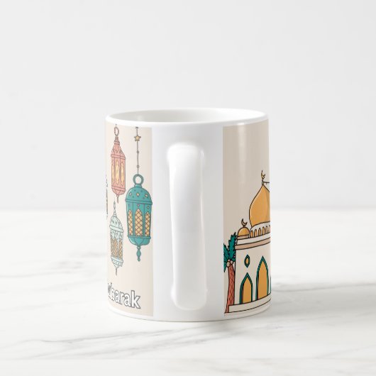 Ramadan Mubarak Koffiemok (Handvat)