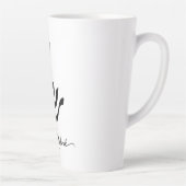Ramadan Mubarak Latte Mug – Islamic Festive (Droite)