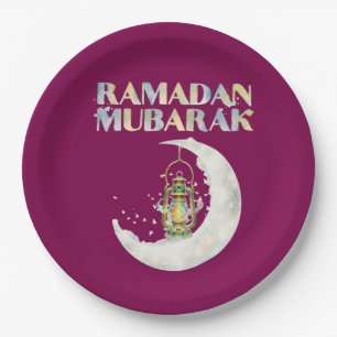 Ramadan Mubarak Papieren Bordje