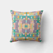 Ramadan Mubarak Pastel Kleuren Kussen (Achterkant)