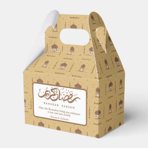 Ramadan Mubarak - Ramadan Kareem - Iftar Favoriete Bedankdoosjes