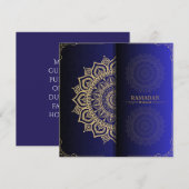 ramadan mubarak ramadan wensen feestdagenkaart (Voorkant / Achterkant)