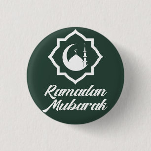 Ramadan Mubarak Ronde Button 3,2 Cm