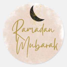 Ramadan Mubarak Ronde Sticker