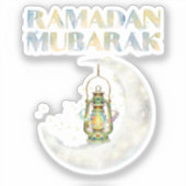 Ramadan Mubarak Sticker (Voorkant)