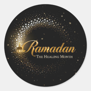 Ramadan MubaraK Vakantie  Ronde Sticker