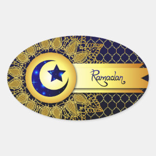 Ramadan Ovale Sticker