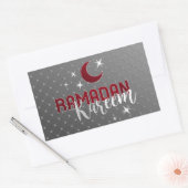 Ramadan Rechthoekige Sticker (Envelop)