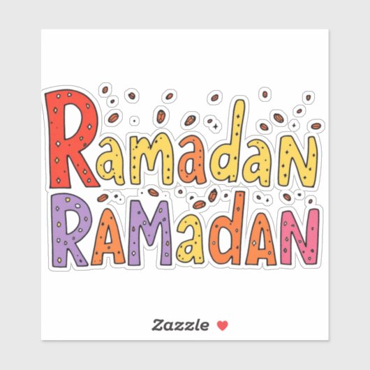Ramadan Sticker (Vel)