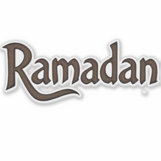 Ramadan Sticker (Voorkant)