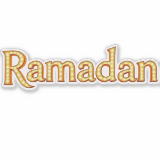 Ramadan Sticker (Voorkant)