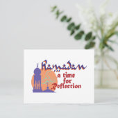 Ramadan Time for Reflection Briefkaart (Staand voorkant)